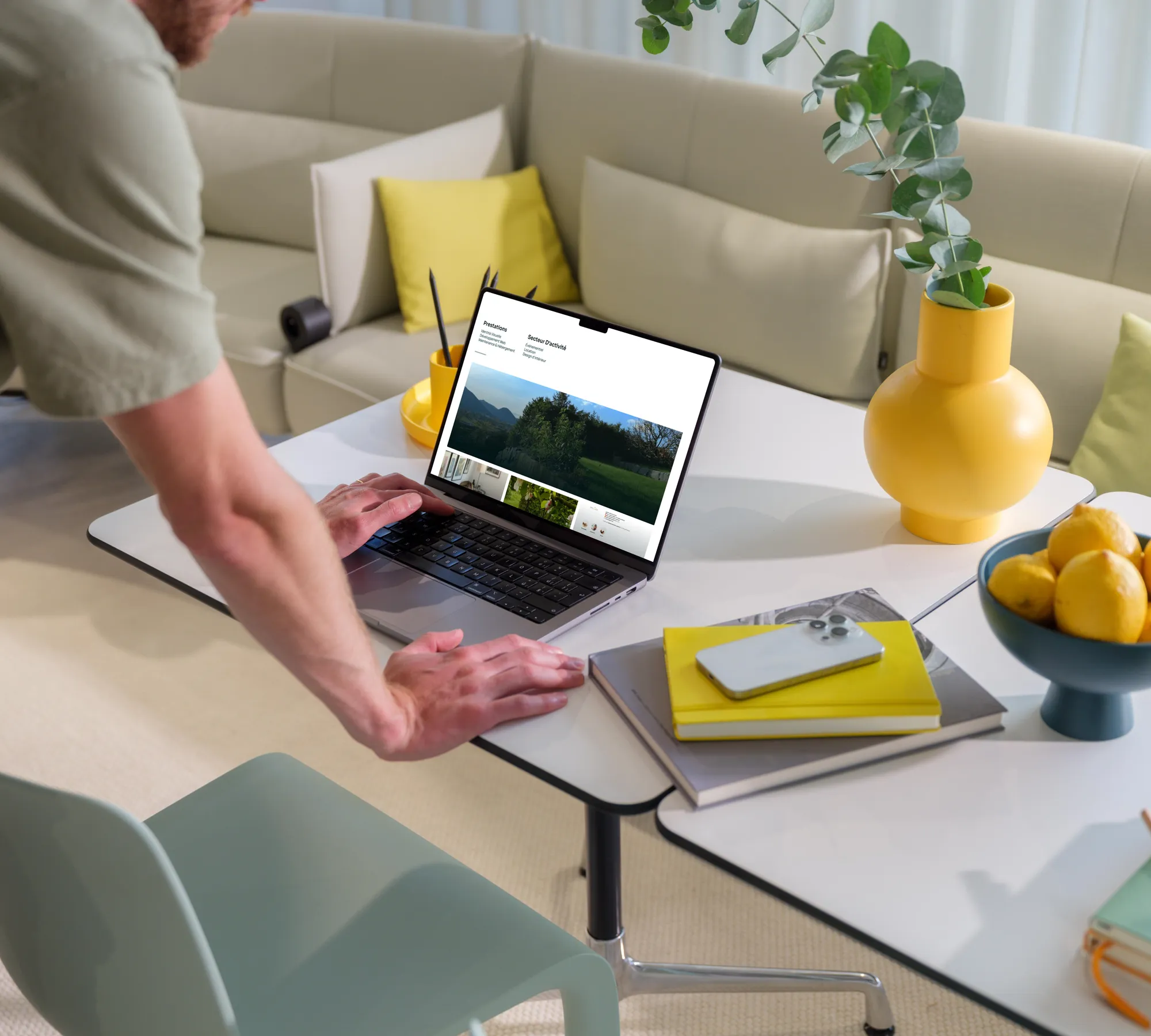 Présentation du projet réalisé pour Atelier Meraki